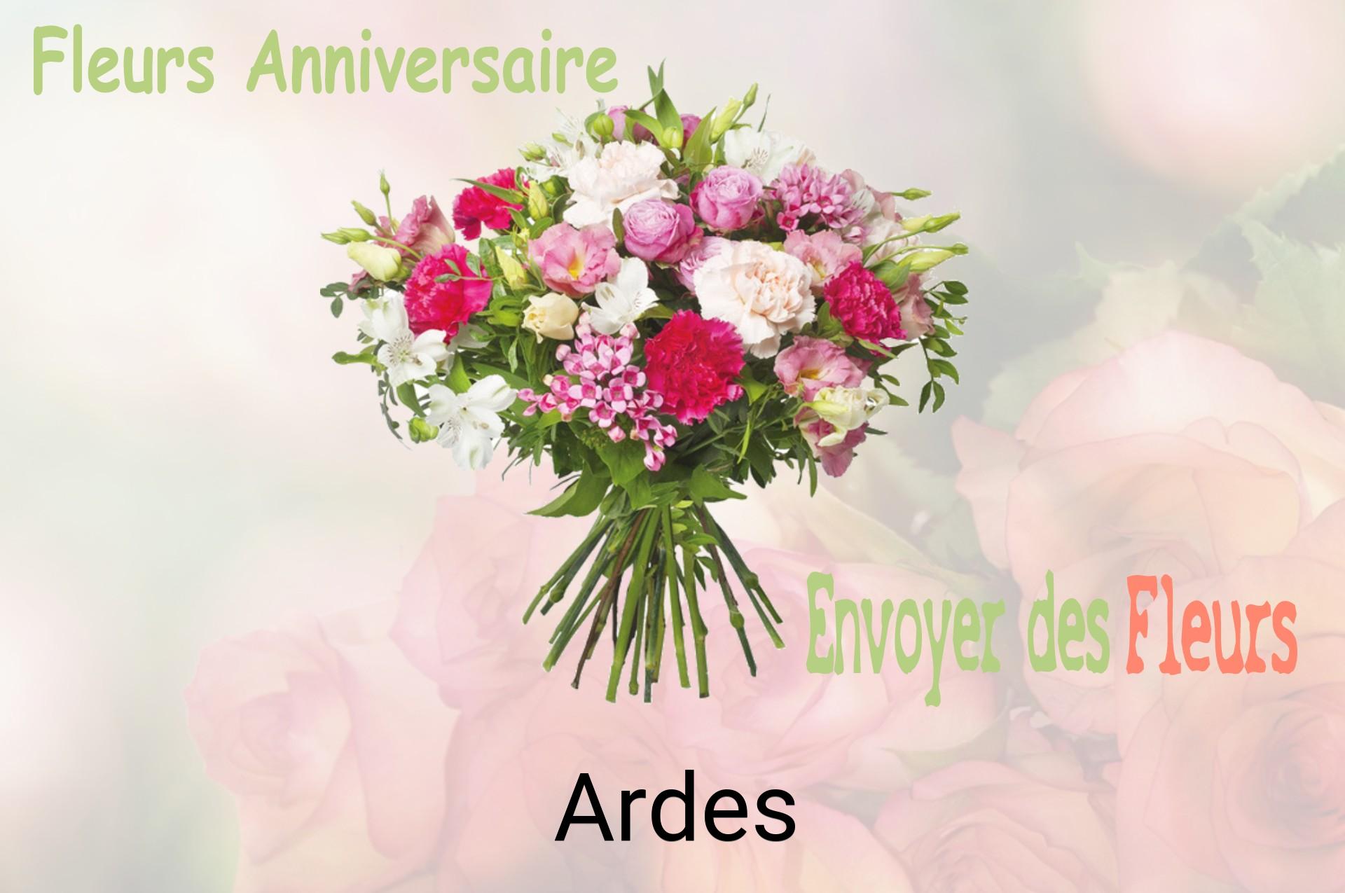 Bouquet de fleurs d’anniversaire livré à Ardes